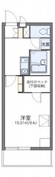 レオパレス恩智北町ハイツの物件間取画像